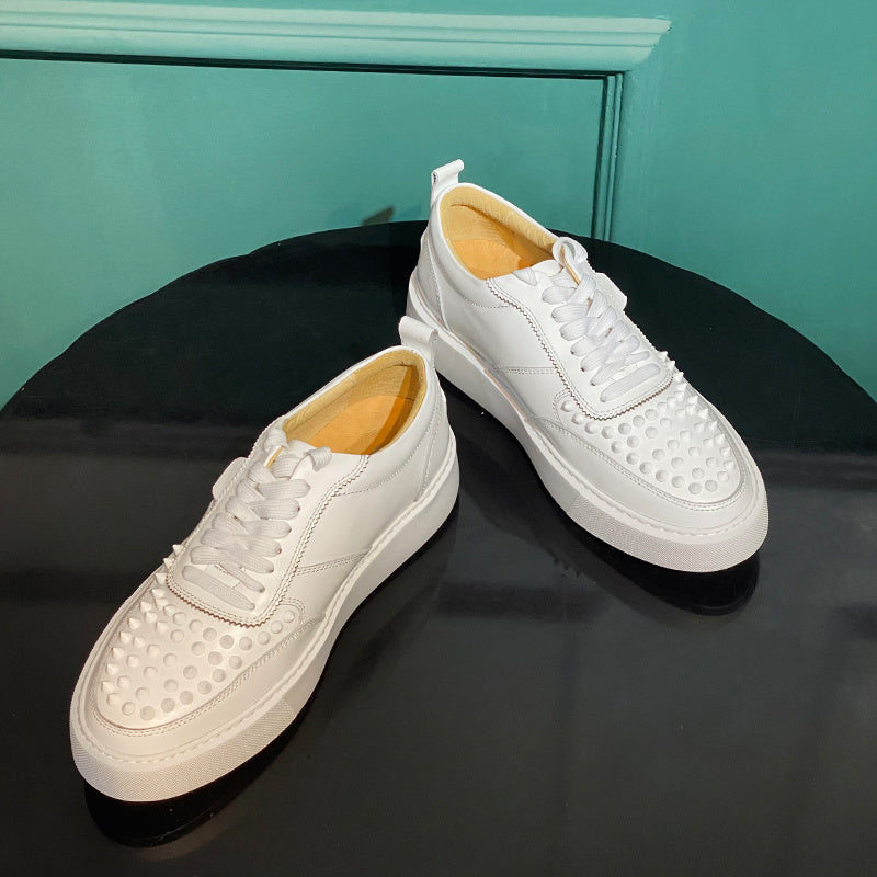 Men's Fashion Casual Platform Rivet Shoes